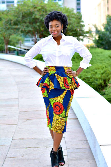 Ankara Skirt And Blouse Ankara Styles